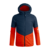Martini Sportswear - IBEX - Hybrid Jackets in Night Blue-Red - front view - Kids