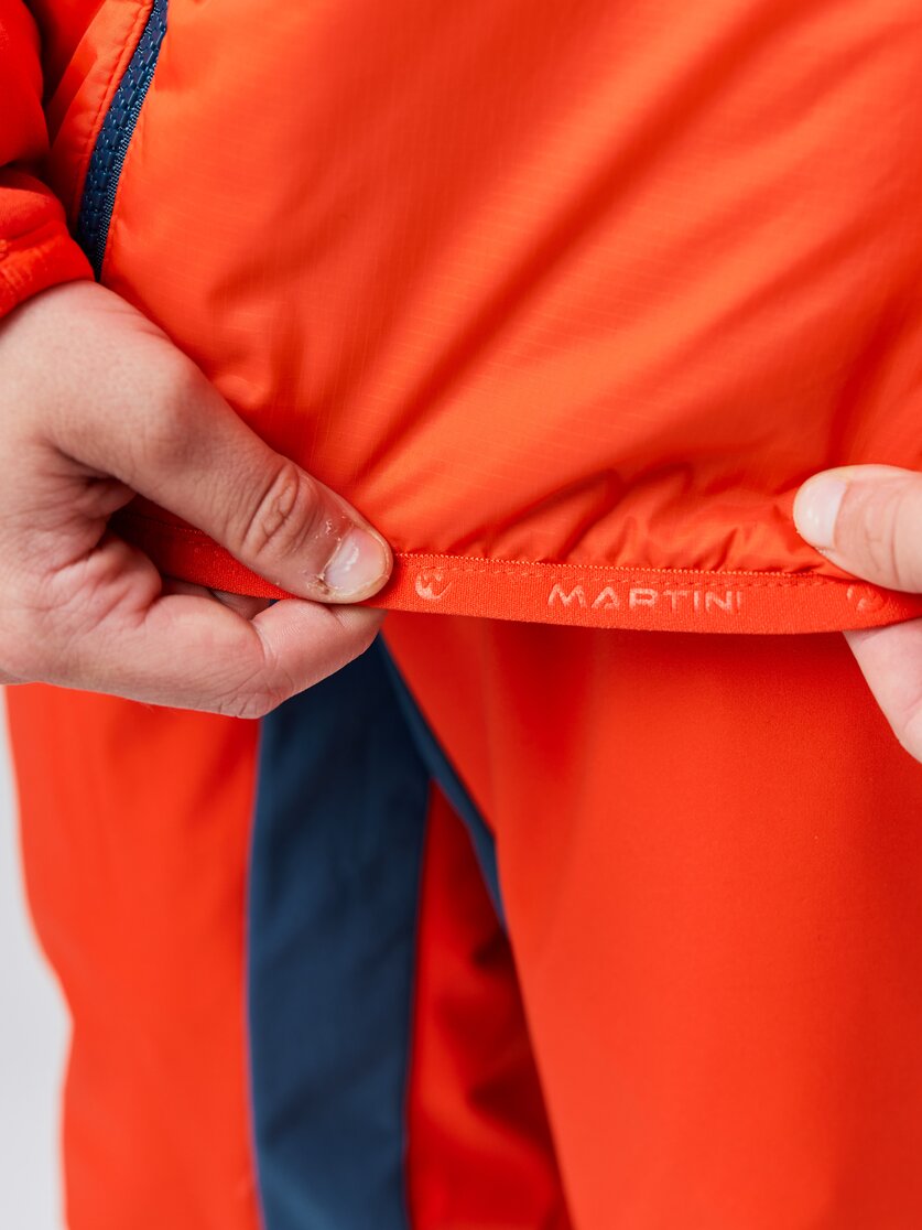 Martini Sportswear - IBEX Kids - Hybrid jackets in poseidon-lava - Detail 5 - Kids