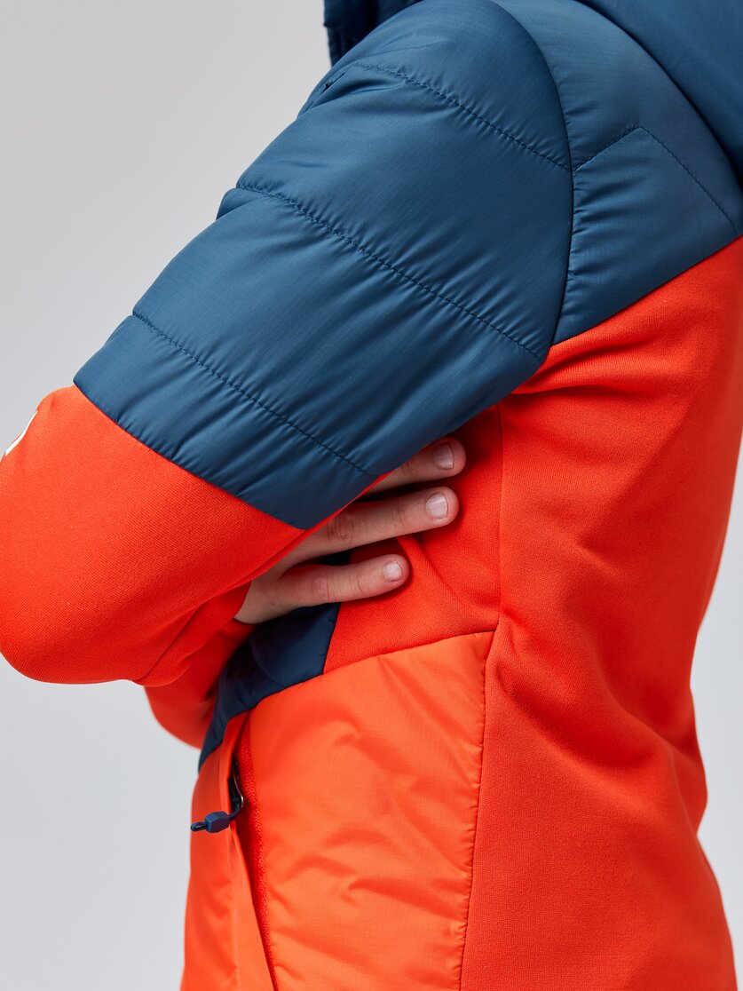 Martini Sportswear - IBEX Kids - Hybrid jackets in poseidon-lava - Detail 7 - Kids
