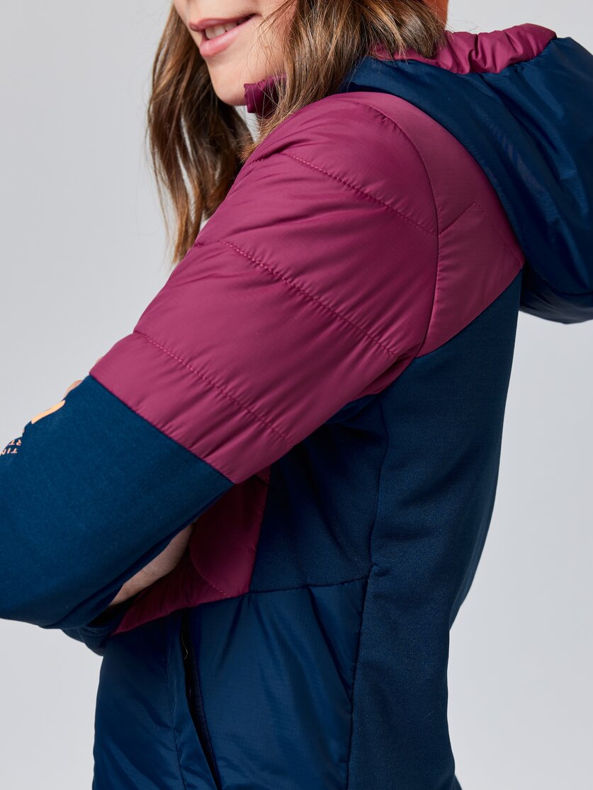 Martini Sportswear - IBEX Kids - Hybrid jackets in poseidon-lava - Detail 4 - Kids