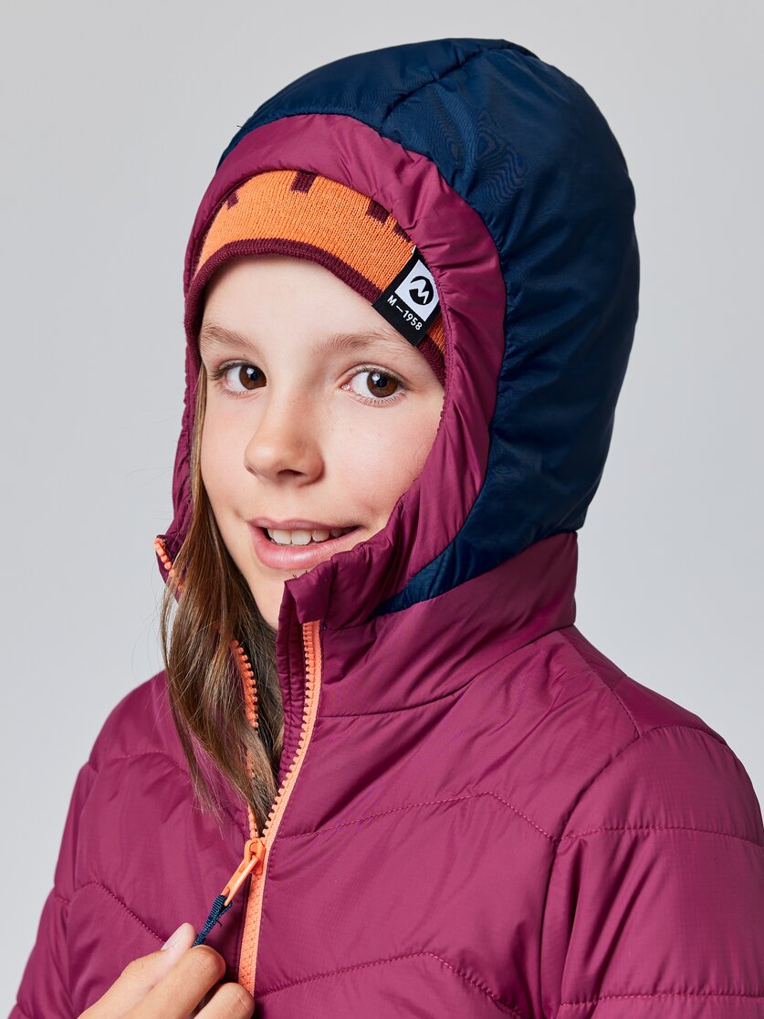 Martini Sportswear - IBEX Kids - Hybrid jackets in poseidon-lava - Detail 7 - Kids