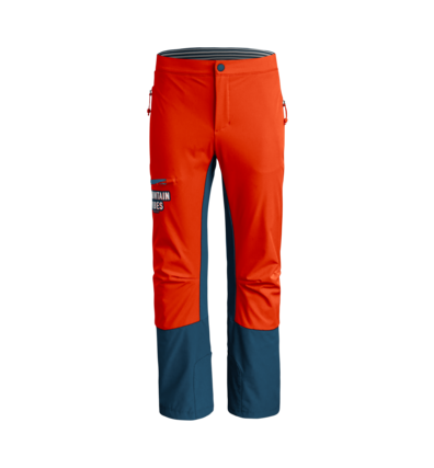 Martini Sportswear - VULTURE - Hosen in Orange-Nachtblau - Vorderansicht - Kinder