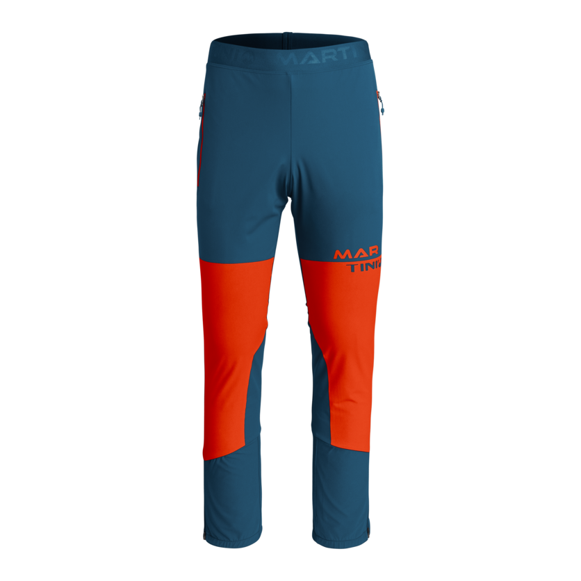 Martini Sportswear - ACTIVE.PRO - Long pants in lava-poseidon - front view - Men