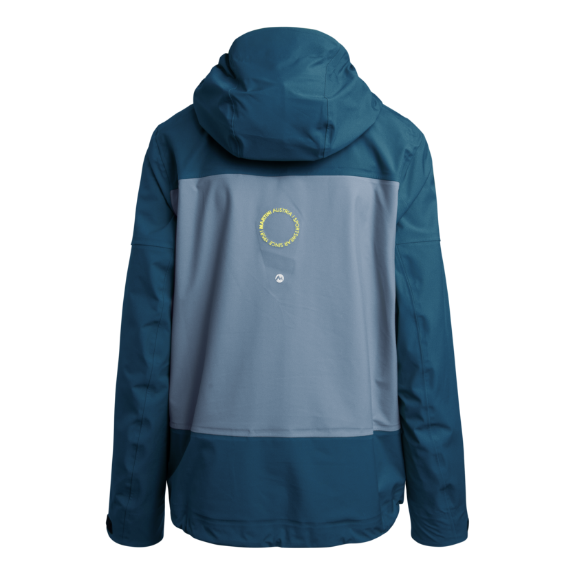 Martini Sportswear - MANASLU - Hardshell jackets in poseidon-moon - rear view - Women