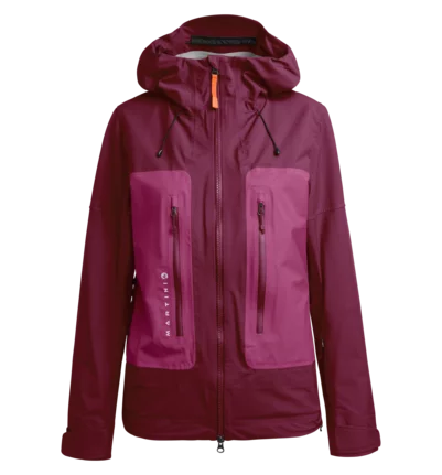 Martini Sportswear - MANASLU - Giacche Hardshell in plume-hollyhock - vista frontale - Donna