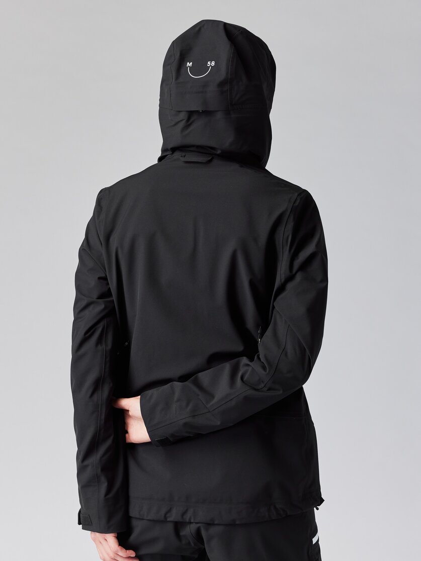 Martini Sportswear - PATKAI - Hardshell jackets in black - rear view model - Women