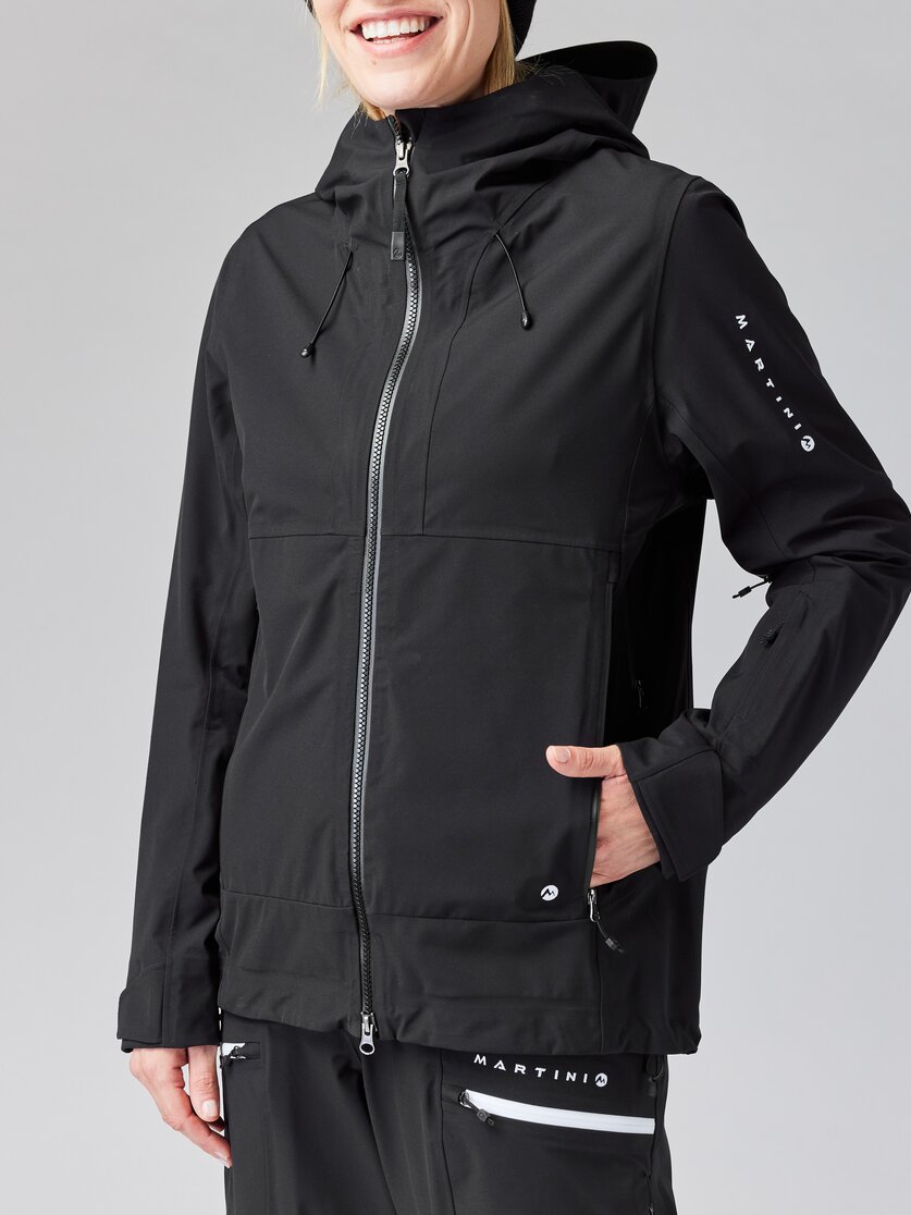 Martini Sportswear - PATKAI - Hardshell jackets in black - Detail 3 - Women