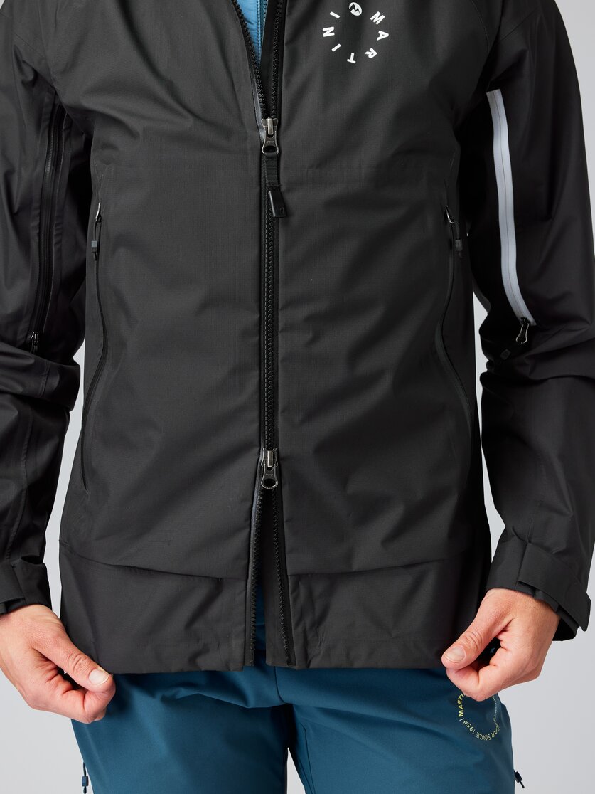 Martini Sportswear - GO 4 IT - Hardshell jackets in black - Detail 2 - Women