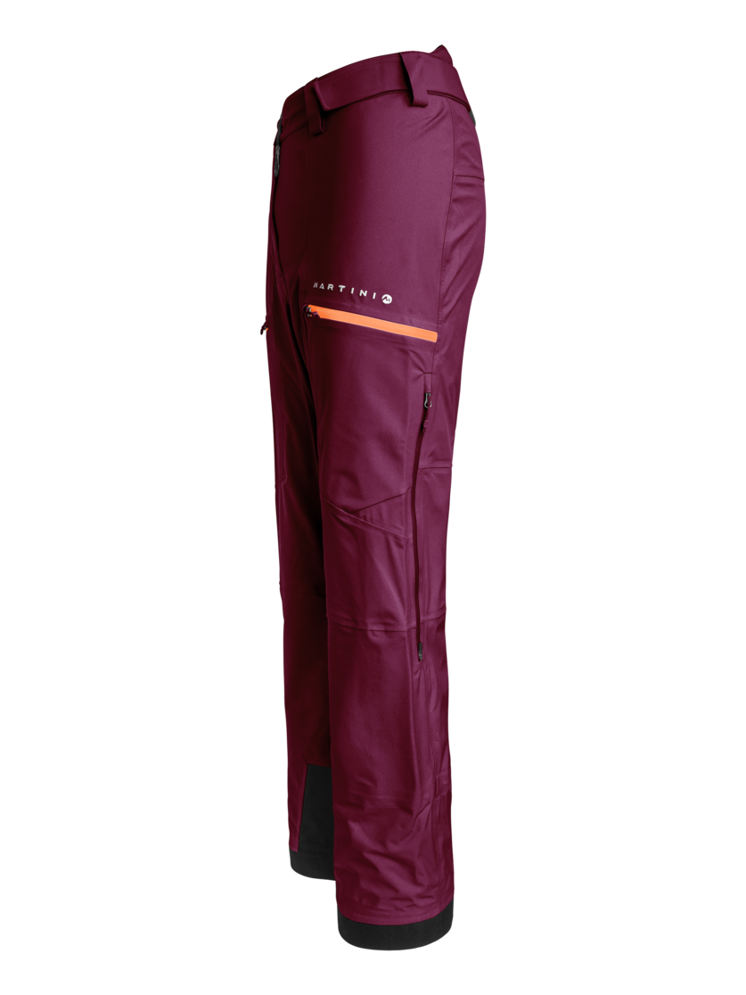 Martini Sportswear - JUMP TURN - Hardshell Hosen in plume - Seitenansicht - Damen