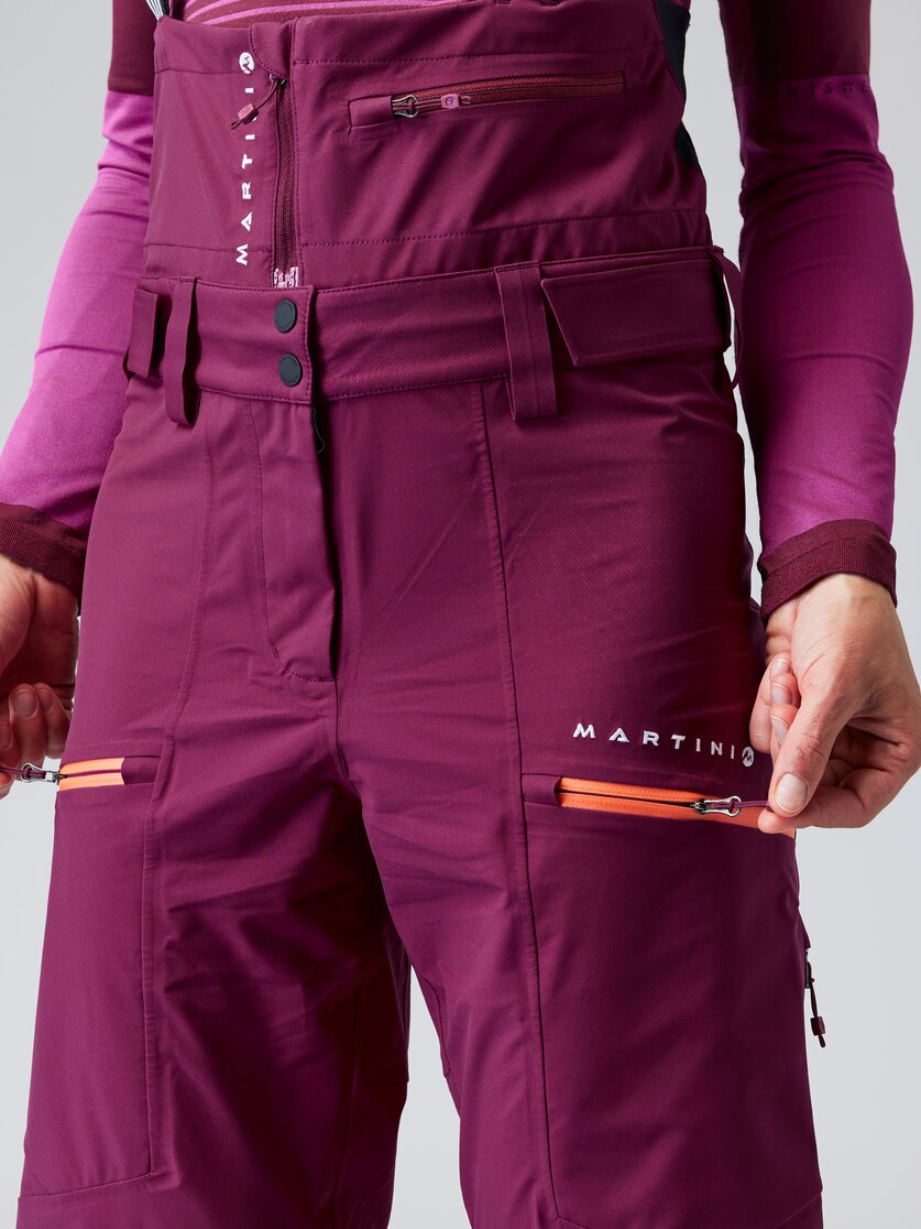 Martini Sportswear - JUMP TURN - Hardshell Hosen in black - Detail 2 - Damen