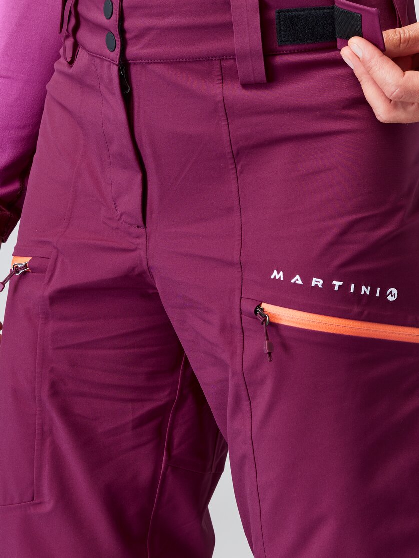 Martini Sportswear - JUMP TURN - Hardshell Hosen in black - Detail 7 - Damen