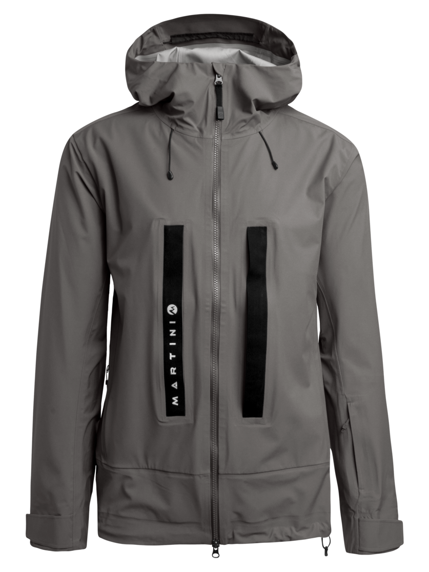 Martini Sportswear - PRO.TECT - Hardshell Jacken in carbon-black - Vorderansicht - Herren