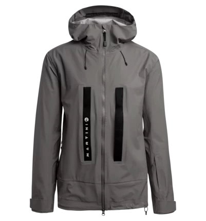 Martini Sportswear - PRO.TECT - Hardshell Jacken in carbon-black - Vorderansicht - Herren
