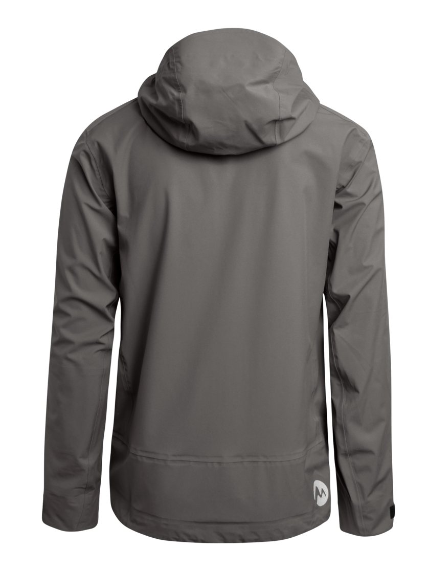 Martini Sportswear - PRO.TECT - Hardshell Jacken in carbon-black - Rückansicht - Herren