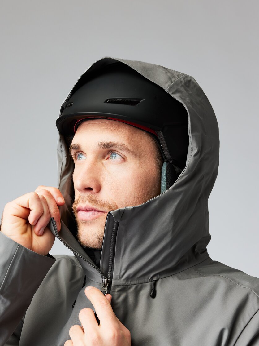 Martini Sportswear - PRO.TECT - Hardshell Jacken in carbon-black - Detail 6 - Herren