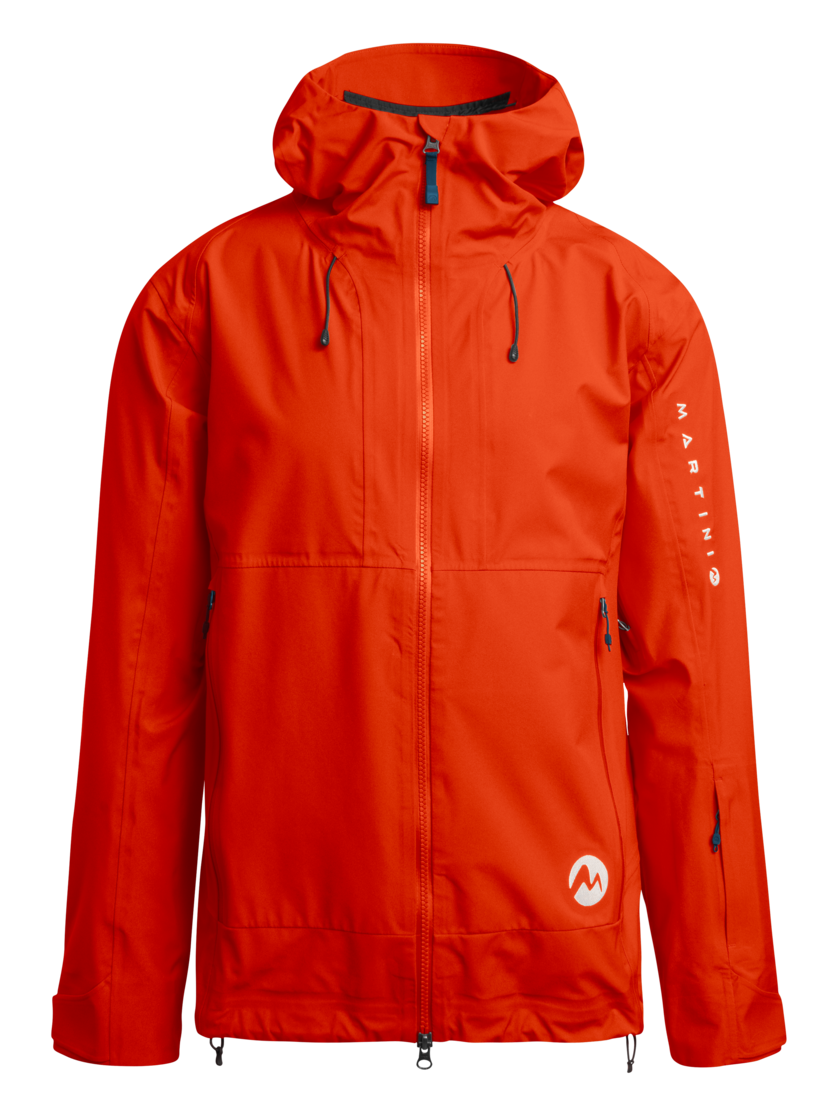 Martini Sportswear - YUSHAN - Hardshell Jacken in lava - Vorderansicht - Herren