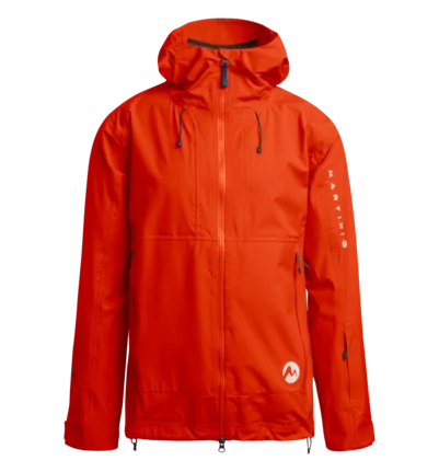 Martini Sportswear - YUSHAN - Hardshell Jacken in lava - Vorderansicht - Herren