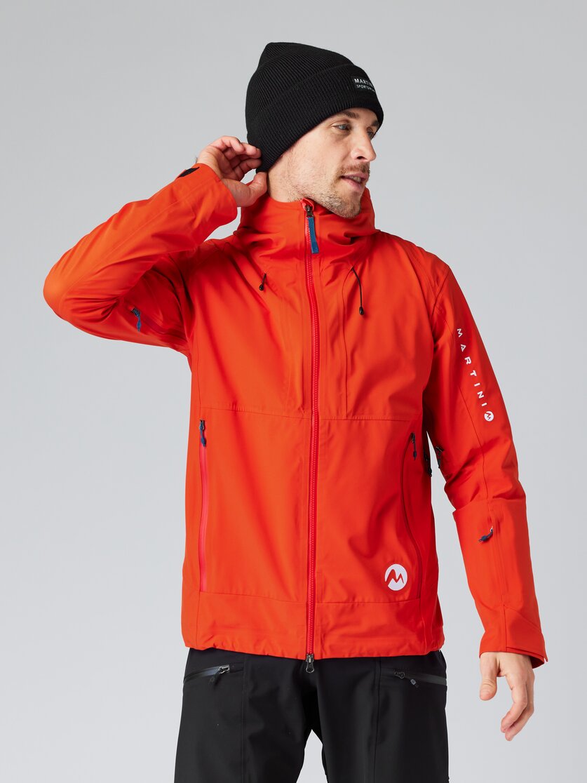 Martini Sportswear - YUSHAN - Hardshell Jacken in black - Vorderansicht Model - Herren