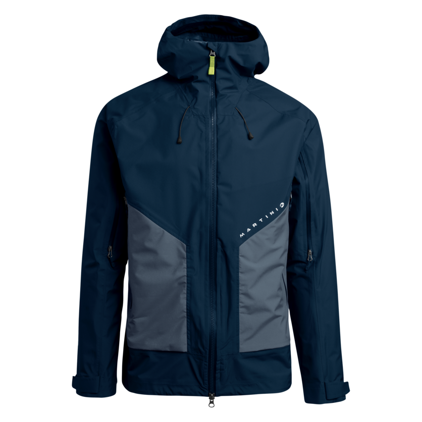 Martini Sportswear - CHANGEOVER - Hardshell jackets in true navy-shadow - front view - Men