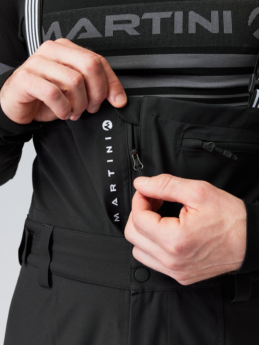 Martini Sportswear - GET.OUT - Hardshell Hosen in black - Detail 1 - Herren