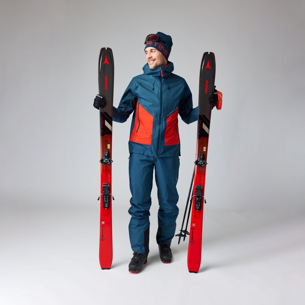 Martini Sportswear - YALCA_men - Pantaloni hardshell in poseidon - outfit completo - Uomo