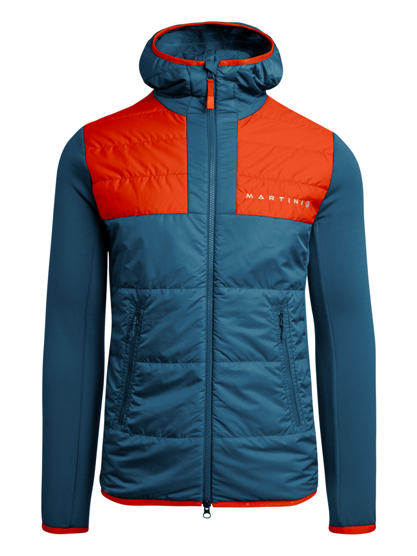 Martini Sportswear - NEON - Hybridjacken in poseidon-lava - Vorderansicht - Herren