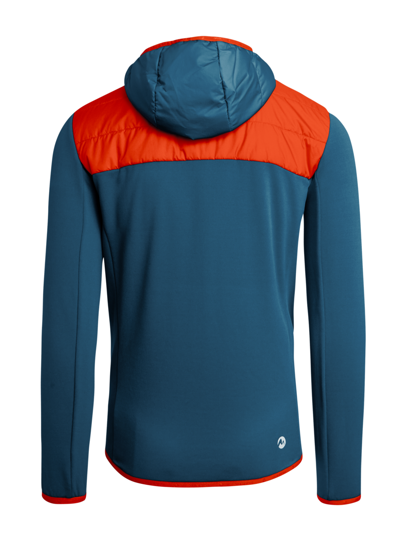 Martini Sportswear - NEON - Hybridjacken in poseidon-lava - Rückansicht - Herren