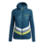 Martini Sportswear - GAINER_2.0 - Hybrid Jackets in Night Blue-Grey-Yellow-Green - front view - Women