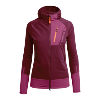 Martini Sportswear - HIGH.SPEED - Hybridjacken in plume-hollyhock - Vorderansicht - Damen