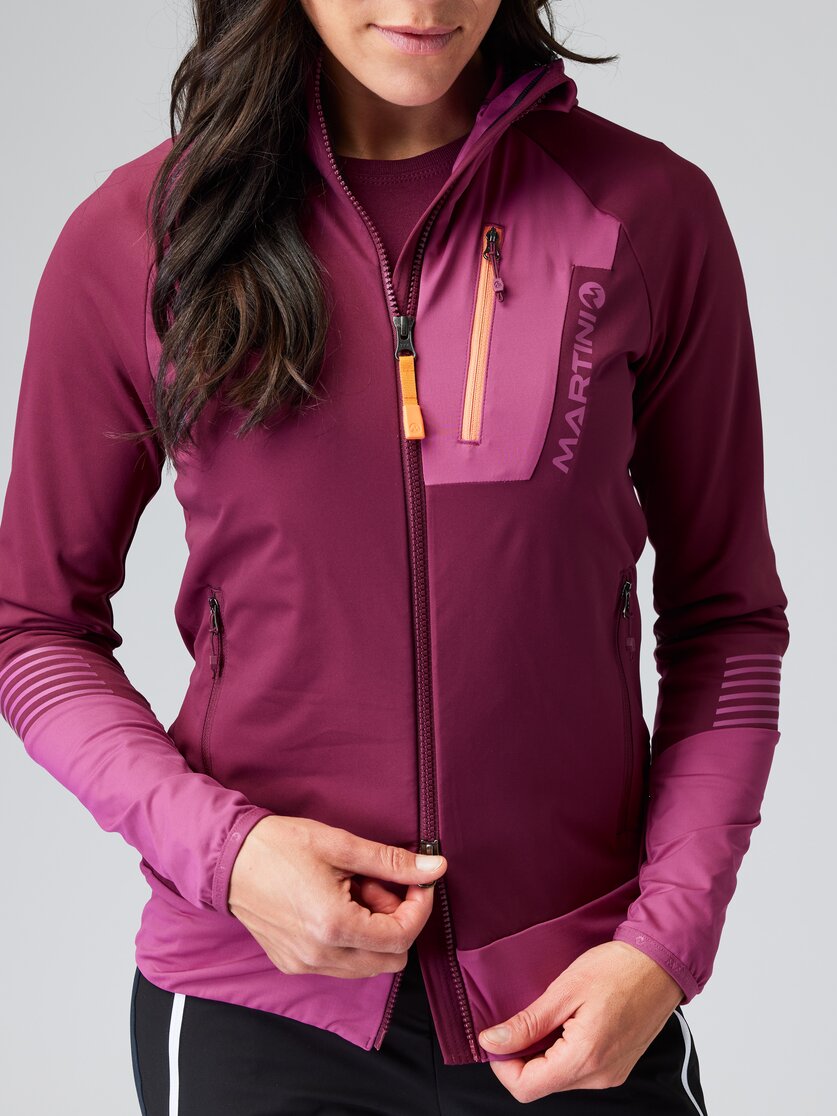 Martini Sportswear - HIGH.SPEED - Hybrid jackets in black - Detail 1 - Women