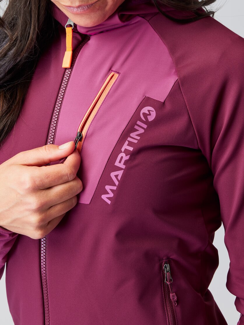 Martini Sportswear - HIGH.SPEED - Hybrid jackets in black - Detail 3 - Women