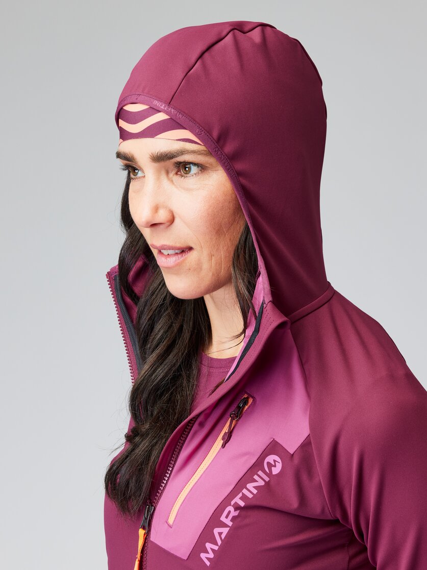 Martini Sportswear - HIGH.SPEED - Hybrid jackets in black - Detail 4 - Women