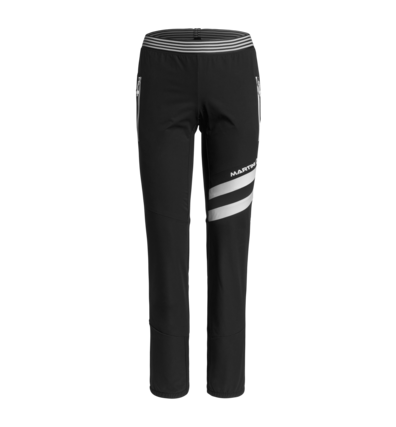 Martini Sportswear - EASY.RUN - Pants in Black-White - front view - Women