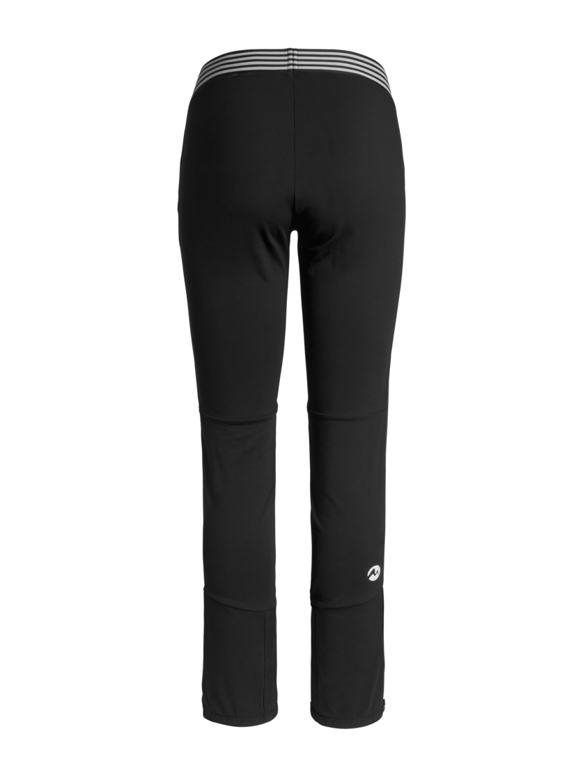 Martini Sportswear - EASY.RUN - Long pants in black-white - rear view - Women