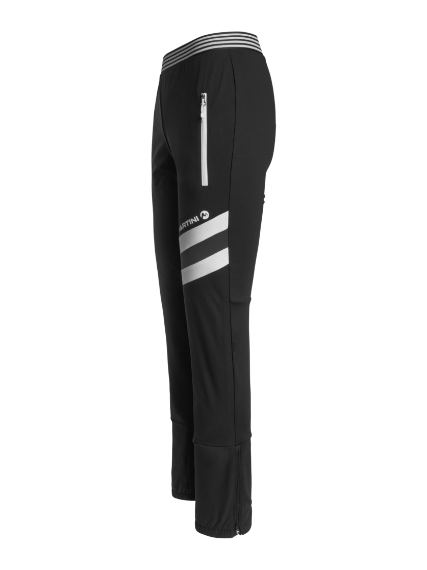 Martini Sportswear - EASY.RUN - Long pants in black-white - side view - Women