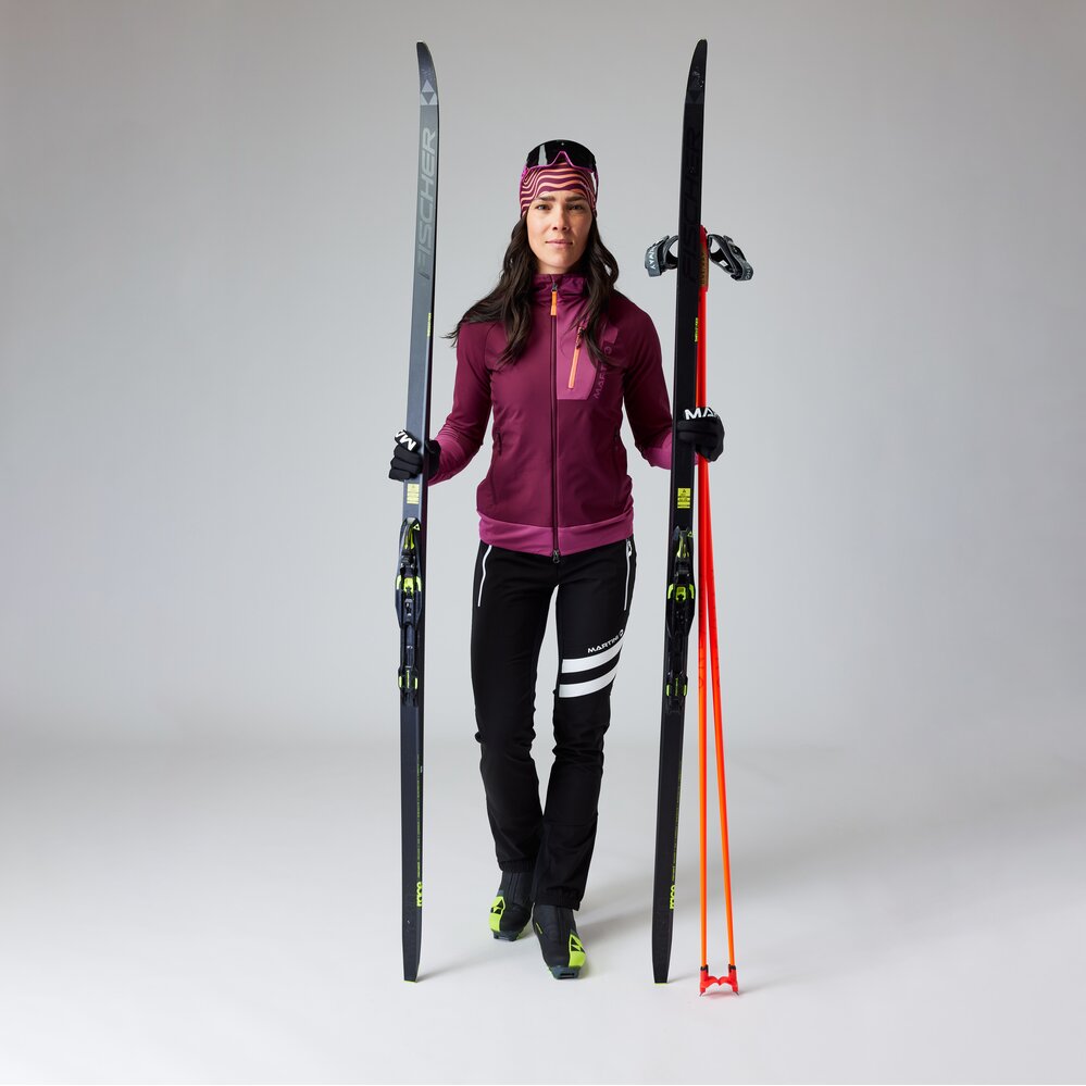 Martini Sportswear - EASY.RUN - Lange Hosen in black-white - Vollständiges Outfit - Damen