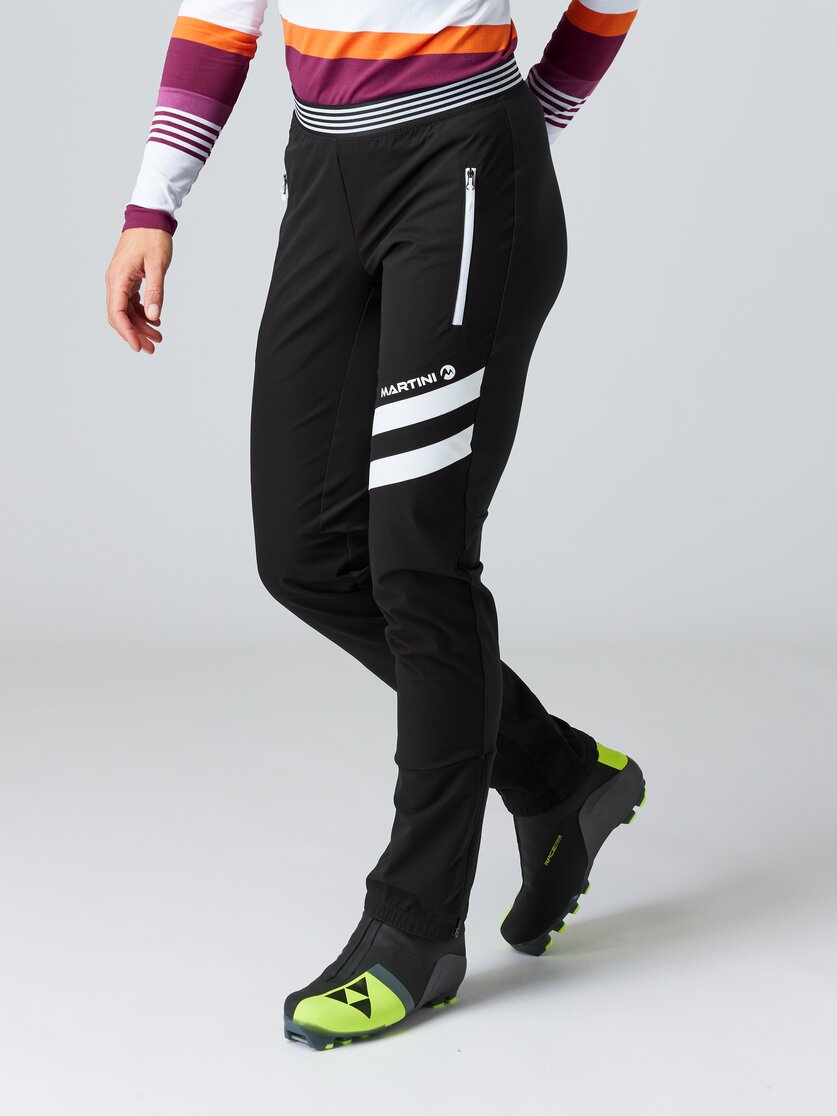 Martini Sportswear - EASY.RUN - Long pants in black-white - Detail 1 - Women