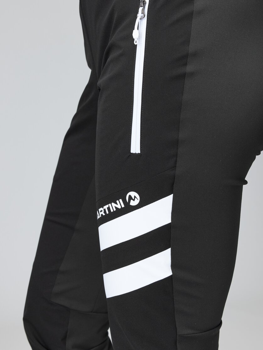 Martini Sportswear - EASY.RUN - Long pants in black-white - Detail 6 - Women