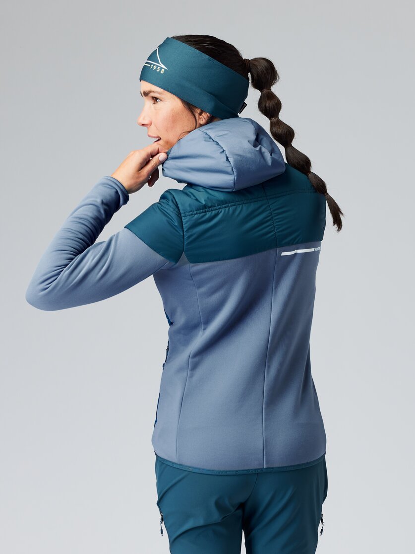Martini Sportswear - ANVIL - Giacche ibride in black - vista laterale modello - Donna