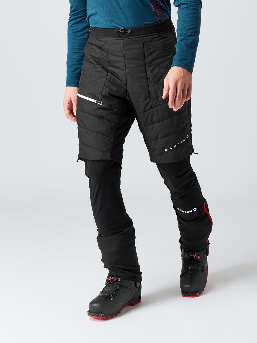 Martini Sportswear - TREASURE - Insulated shorts in black - front view model - Men