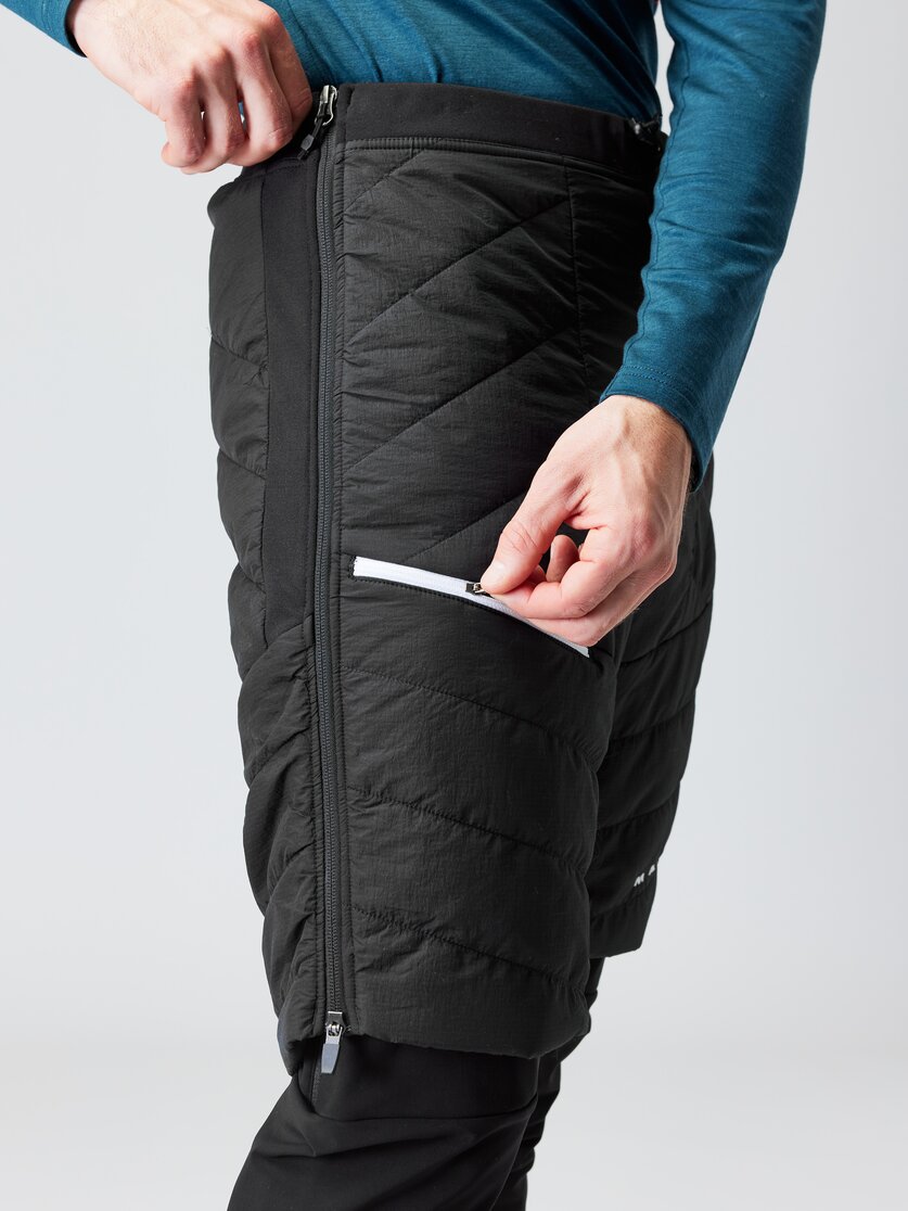 Martini Sportswear - TREASURE - Insulated shorts in black - Detail 2 - Men
