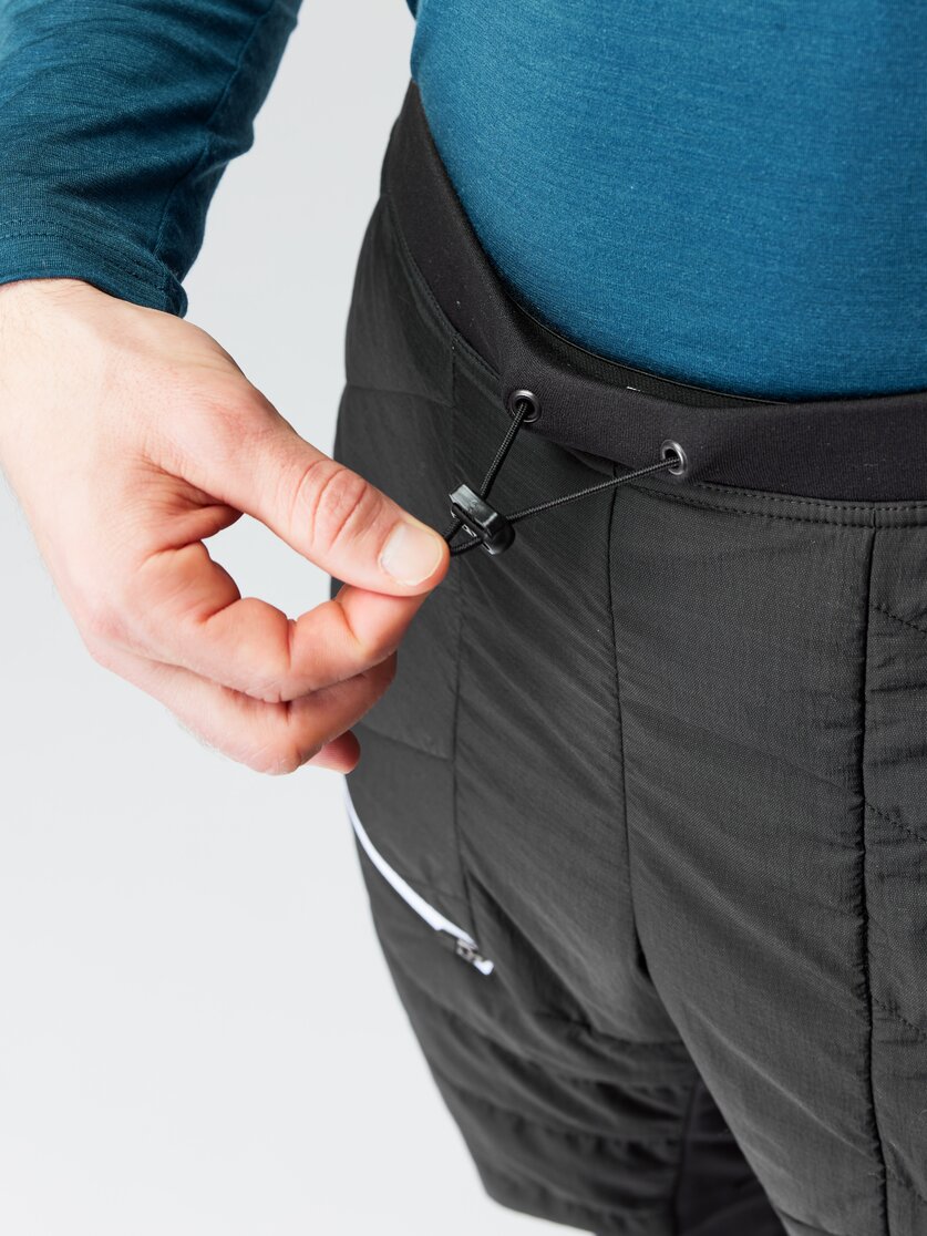 Martini Sportswear - TREASURE - Insulated shorts in black - Detail 3 - Men