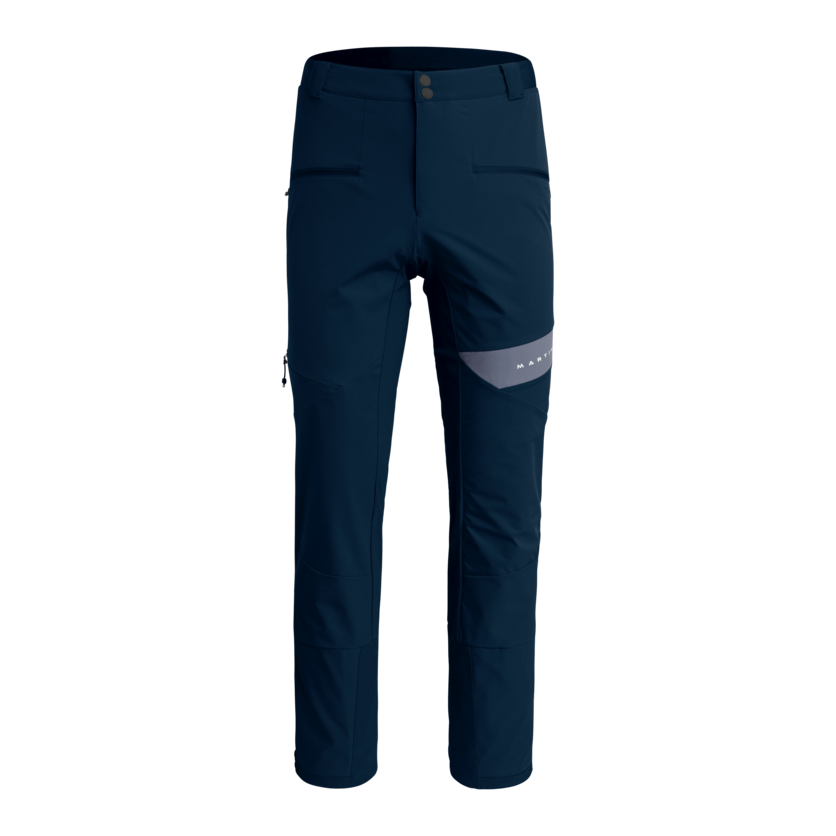 Martini Sportswear - JAKES PEAK_2.0 - Long pants in true navy-shadow - front view - Men