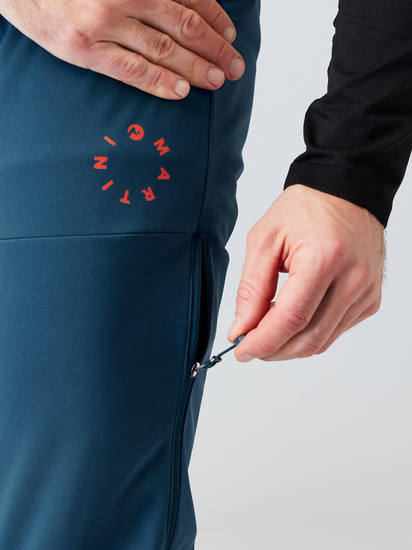 Martini Sportswear - MARMOTTA "L" - Tall Pants in black - Detail 2 - Men