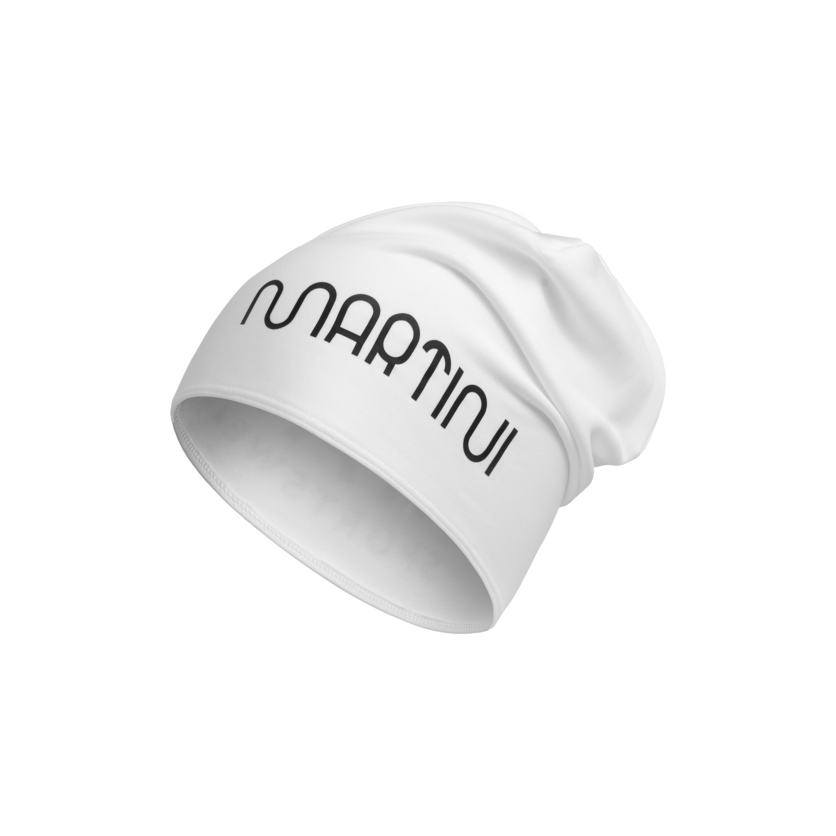 Martini Sportswear - TRINITY - Beanie in white - front view - Unisex