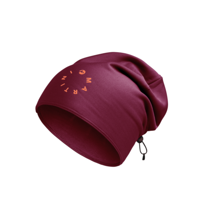 Martini Sportswear - UP+DOWN - Beanies in Plum - front view - Unisex