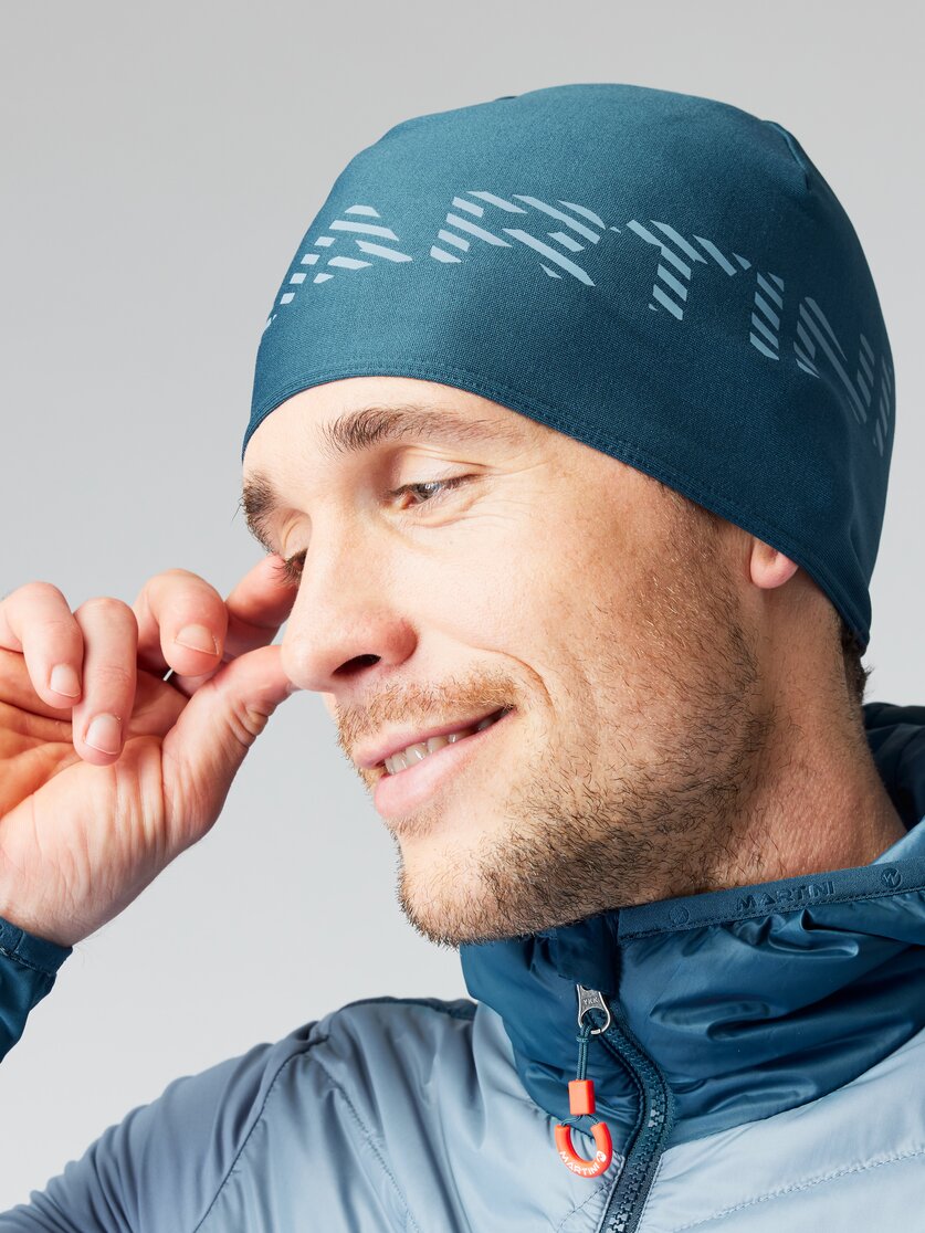 Martini Sportswear - FOCUS - Beanie in lake - Detail 2 - Unisex