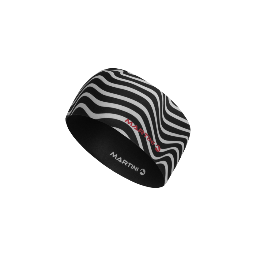 Martini Sportswear - ONLY_headband - Stirnbänder in black-white - Vorderansicht - Unisex
