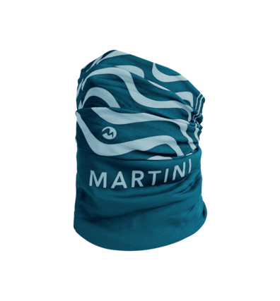 Martini Sportswear - COMPLETE_W24 - Scaldacollo in blu-azzurro - vista frontale - Unisex