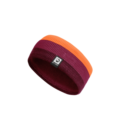 Martini Sportswear - PASSO_headband - Stirnbänder in Violett-Orange-Rosa-Violett - Vorderansicht - Unisex